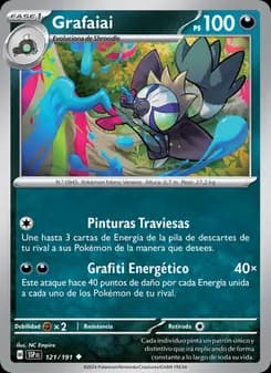 Grafaiai card in Spanish