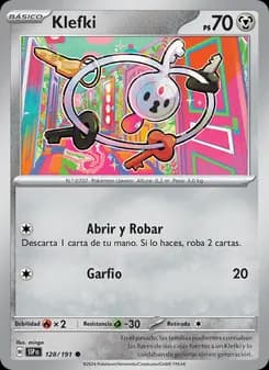 Klefki card in Spanish