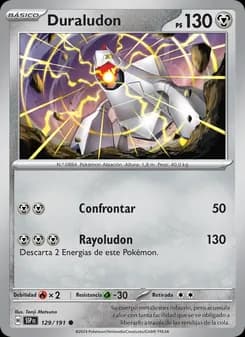 Duraludon card in Spanish