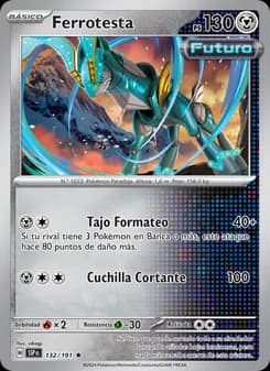 Ferrotesta card in Spanish