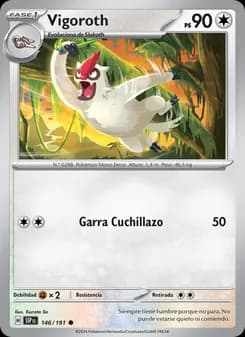Vigoroth card in Spanish