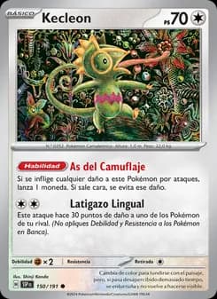 Kecleon card in Spanish