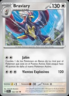 Braviary card in Spanish