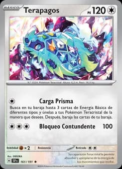 Terapagos card in Spanish