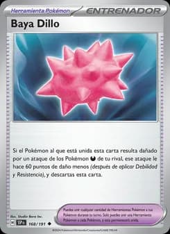 Baya Dillo card in Spanish