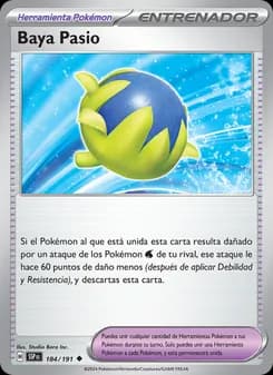 Baya Pasio card in Spanish