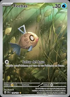 Feebas card in Spanish