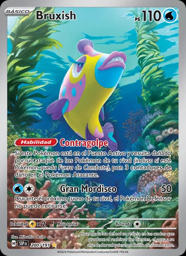 Bruxish card in Spanish