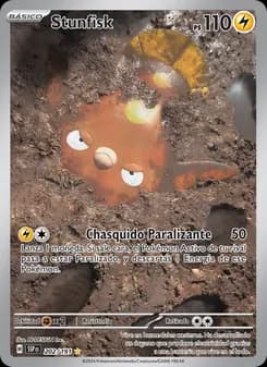 Stunfisk card in Spanish
