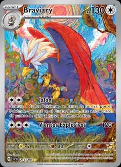 Braviary card in Spanish