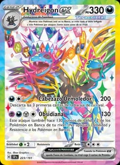 Hydreigon ex card in Spanish