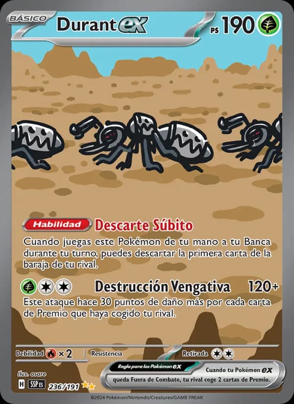 Durant ex card in Spanish