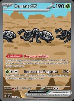 Durant ex card in Spanish