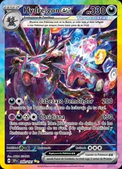 Hydreigon ex card in Spanish