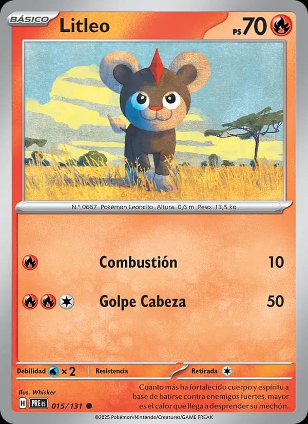 Litleo card in Spanish