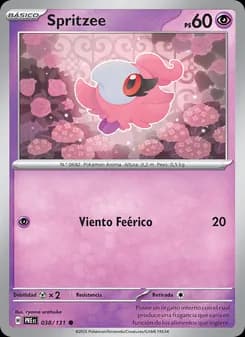 Spritzee card in Spanish