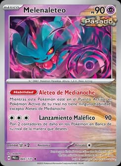Melenaleteo card in Spanish