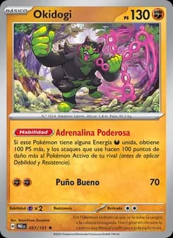 Okidogi card in Spanish