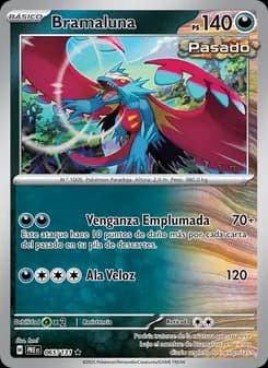 Bramaluna card in Spanish