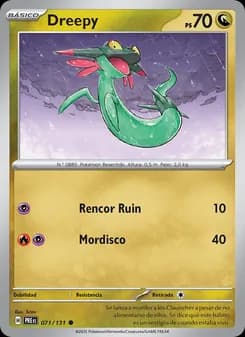 Dreepy card in Spanish
