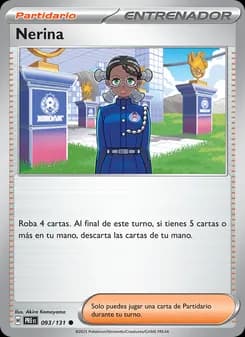 Nerina card in Spanish