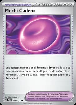 Mochi Cadena card in Spanish