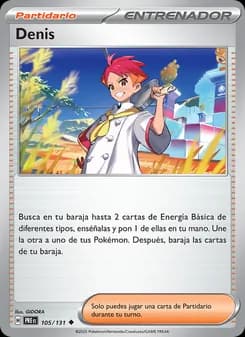 Denis card in Spanish