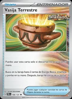 Vasija Terrestre card in Spanish