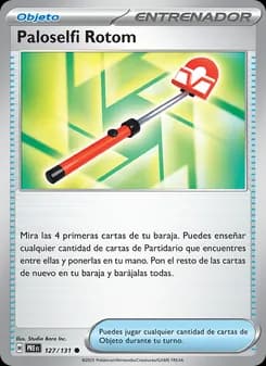 Paloselfi Rotom card in Spanish