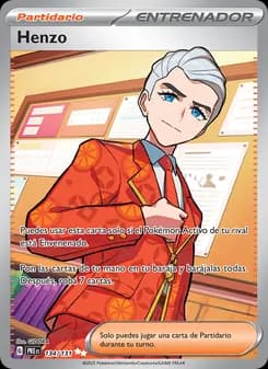 Henzo card in Spanish