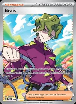 Brais card in Spanish