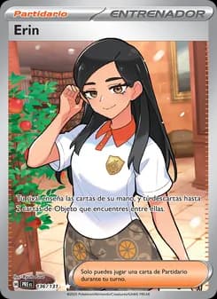Erin card in Spanish