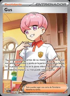 Gus card in Spanish
