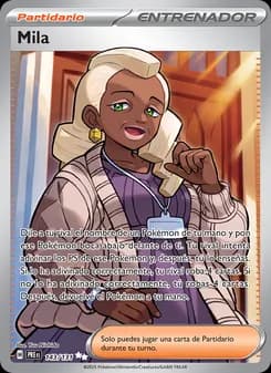 Mila card in Spanish