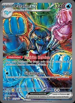 Palafin ex card in Spanish