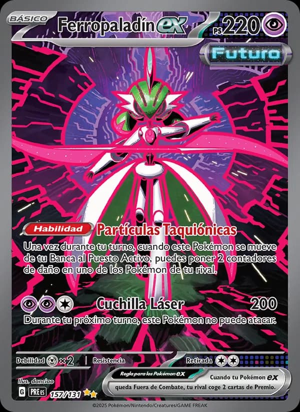 Ferropaladín ex card in Spanish