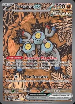 Pelarena ex card in Spanish
