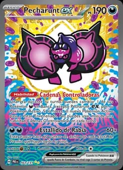 Pecharunt ex card in Spanish