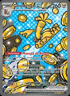 Gholdengo ex card in Spanish