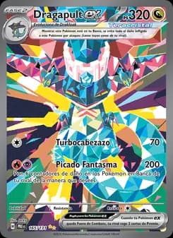 Dragapult ex card in Spanish