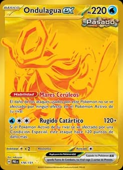 Ondulagua ex card in Spanish