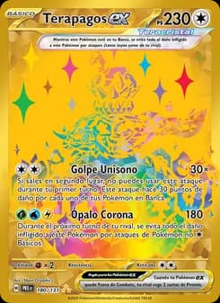 Terapagos ex card in Spanish