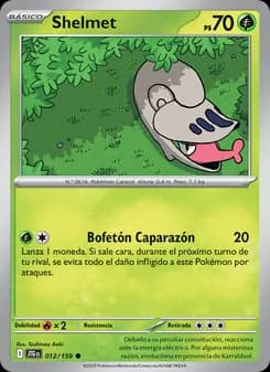 Shelmet card in Spanish