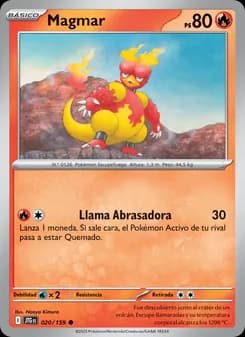 Magmar card in Spanish