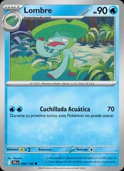 Lombre card in Spanish