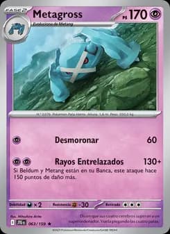 Metagross card in Spanish
