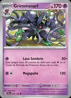 Grimmsnarl card in Spanish