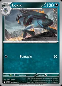 Lokix card in Spanish