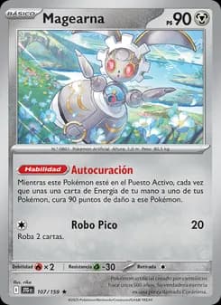 Magearna card in Spanish