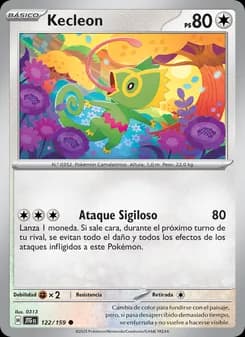 Kecleon card in Spanish
